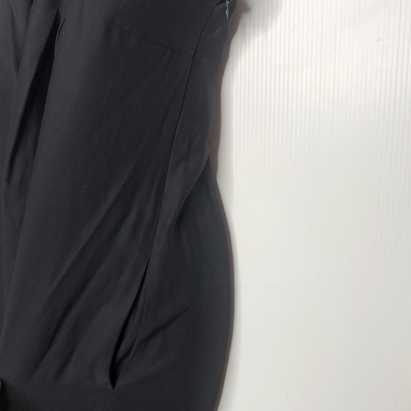 Cynthia Cynthia Steffe Black Tie Neck Silk Cocktail Dress Size 6 - Picture 9 of 15